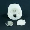 Flickering Battery Operated Tea Light Candle - White