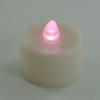 Flickering Battery Operated Tea Light Candle - Pink
