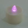 Flickering Battery Operated Tea Light Candle - Purple