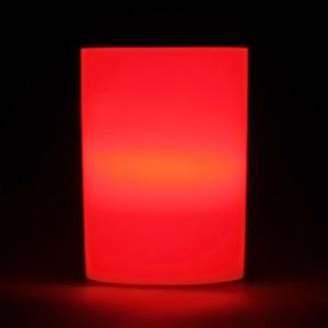Flickering Red Battery Votive Cup