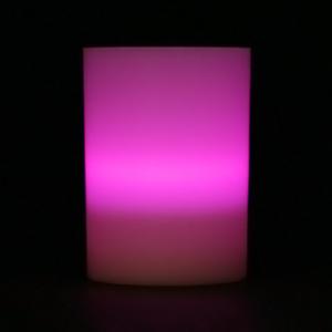 Flickering Purple Battery Votive Cup