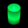 Flickering Green Battery Votive Cup