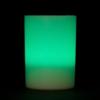 Flickering Teal Battery Votive Cup