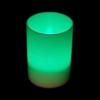 Flickering Teal Battery Votive Cup