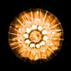 Amber Submersible Diamond LED Light
