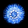 Blue Submersible Diamond LED Light