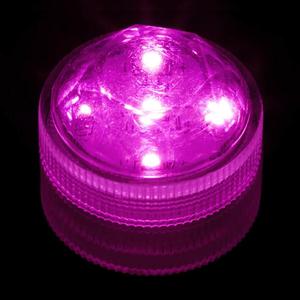 Pink Submersible Five LED Light