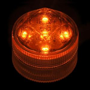 Orange Submersible Five LED Light