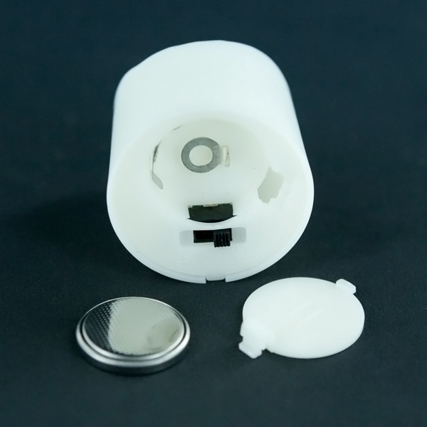 Flickering Battery Votive Candle - Blue