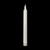 Battery Operated Timer Taper Candle Twist-Activated - White