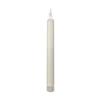 Battery Operated Timer Taper Candle Twist-Activated - White