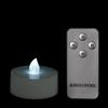 Flicker Battery Operated Mega Tea Light Candle - White