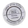 2 Pack Remote Controlled 10 LED Multi-Color Submersible LED Light