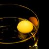Floating Blimp - Blinking Amber Floating LED Light