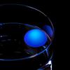 Floating Blimp - Blinking Blue Floating LED Light