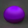 Floating Blimp - Blinking Purple Floating LED Light