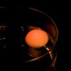 Floating Blimp - Blinking Orange Floating LED Light