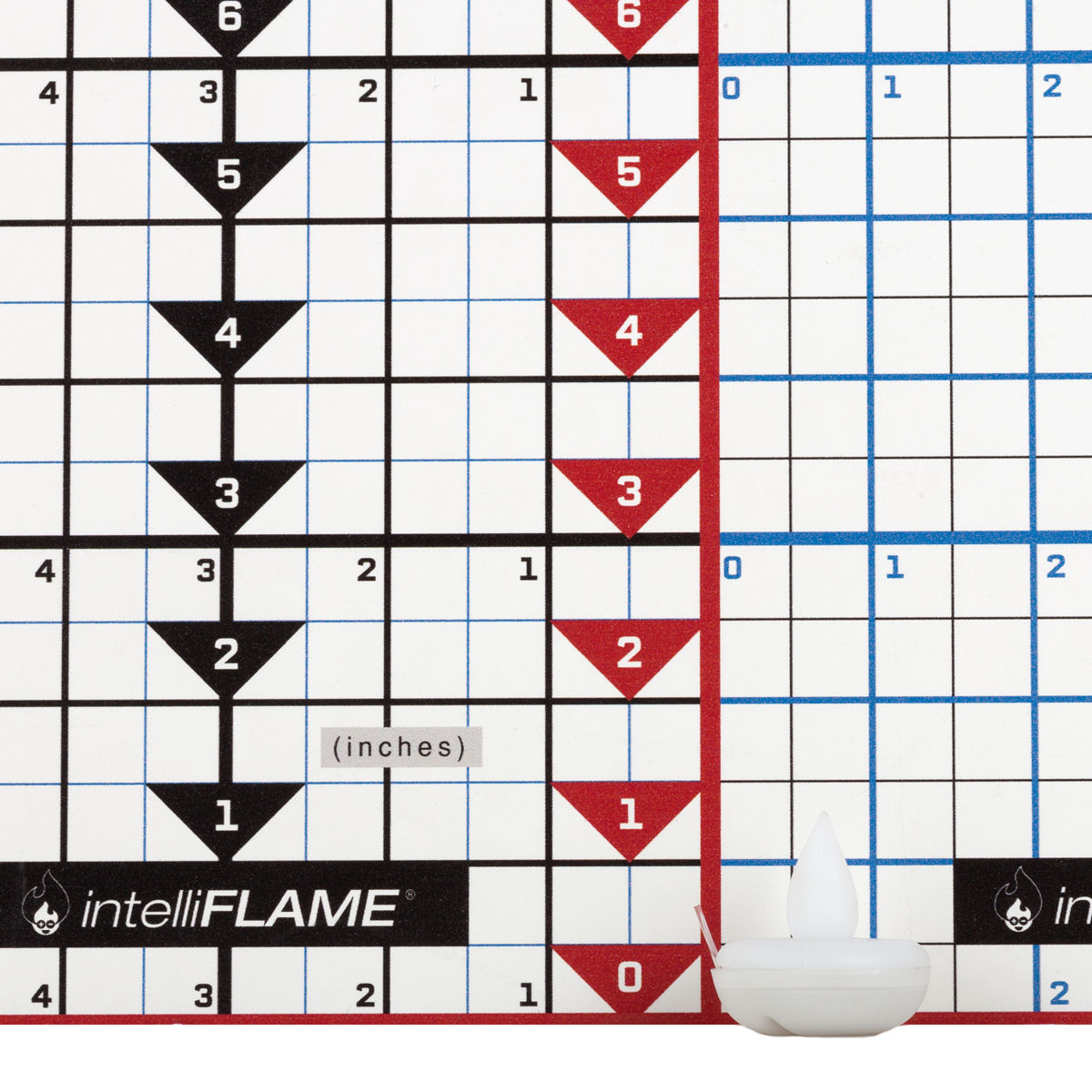 Flickering Red Floating LED Light