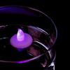 Flickering Purple Floating LED Light