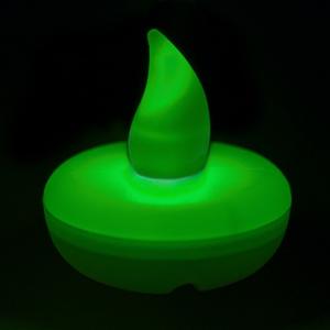 Flickering Green Floating LED Light