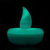 Flickering Teal Floating LED Light