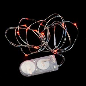 10 Micro LED Red Submersible String Light