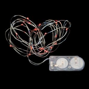20 Micro LED Red Submersible String Light