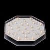 6 Inch Octagon Amber Light Base