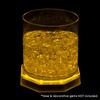 6 Inch Octagon Amber Light Base