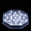 6 Inch Octagon White Light Base