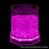 6 Inch Octagon Pink Light Base