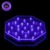 6 Inch Octagon UV Black Light Light Base