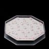 6 Inch Octagon Orange Light Base