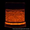 6 Inch Octagon Orange Light Base