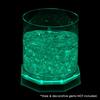 6 Inch Octagon Teal Light Base
