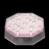 4 Inch Octagon Pink Light Base