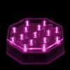 4 Inch Octagon Pink Light Base