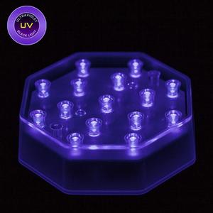 4 Inch Octagon UV Black Light Light Base
