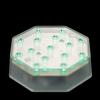 4 Inch Octagon Green Light Base