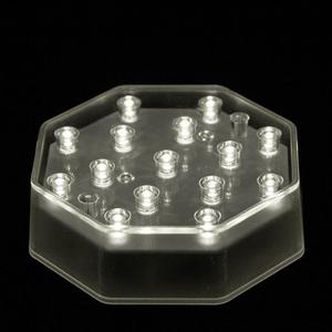 4 Inch Octagon Warm White Light Base