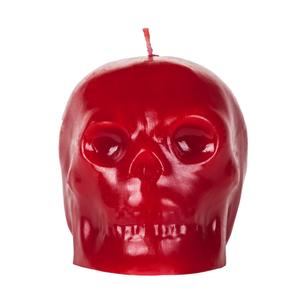 Red Skull Candles