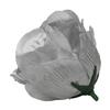 Bloomed Rose Buds - Silver Fake Rose Buds