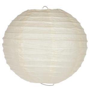 8 Inch Cream Paper Lantern