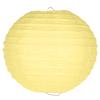 8 Inch Yellow Paper Lantern