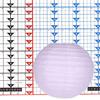 8 Inch Lavender Paper Lantern