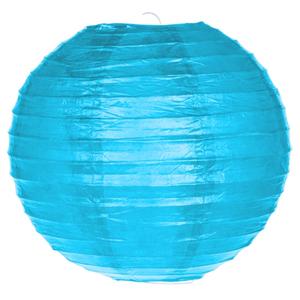 8 Inch Light Blue Paper Lantern