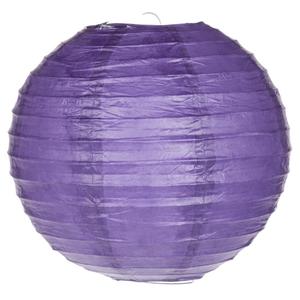 8 Inch Dark Purple Paper Lantern