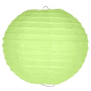 8 Inch Light Green Paper Lantern