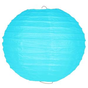 10 Inch Turquoise Paper Lantern