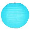 10 Inch Turquoise Paper Lantern